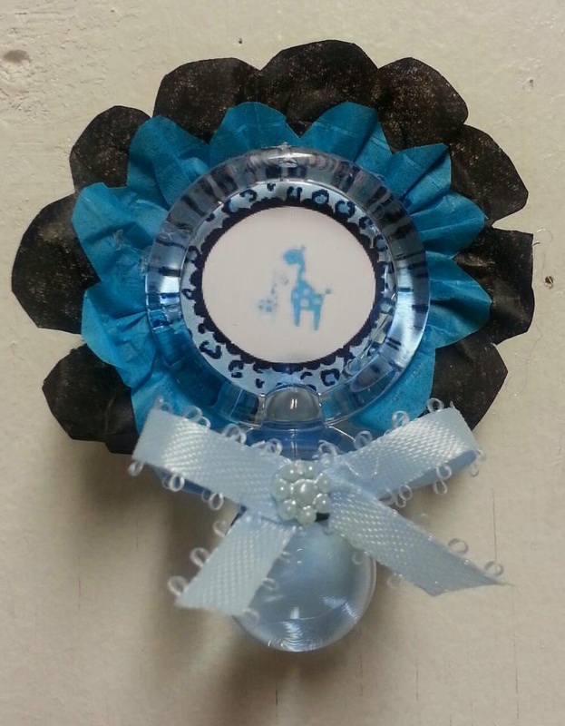 Baby Shower Theme Guest Pins - Adrianas Creations